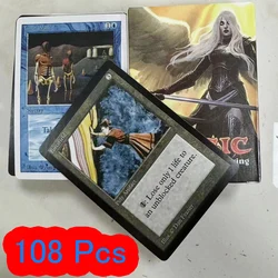 2021 High Quality Hot Sell NO. 108M1 MTG Proxy Cards 108pcs Magic The Gathering Cards P9 Dual Land Fetch Land Shock Lands Blue C