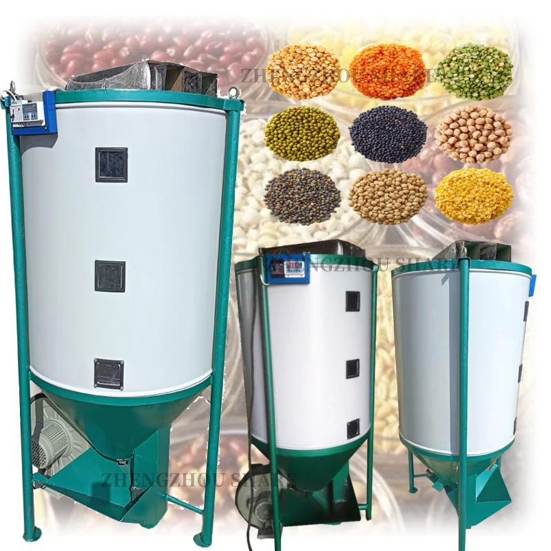 Hot Selling Small Scale Small Grain Dryer Paddy Rice Wheat Coffee Beans Corn Multi Grain Dryer Easy To Operate