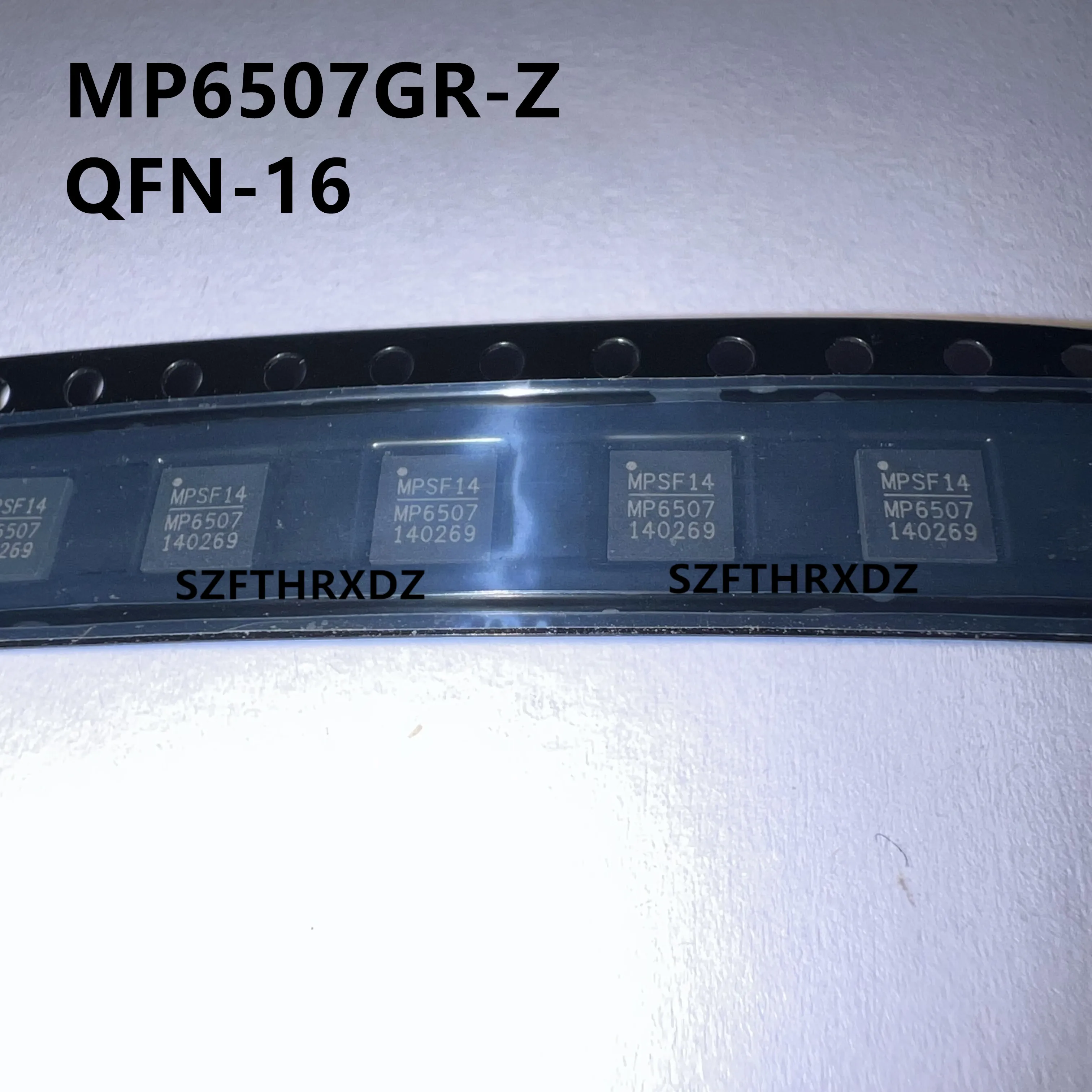 10pcs 100%  New Imported Original MP6507GR-Z  MP6507 QFN16 Motor driven IC power chip