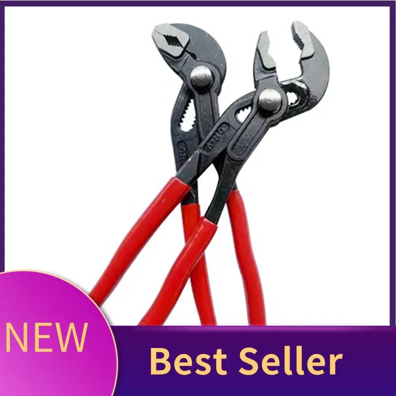 

3-Piece Groove Joint Pliers Kit Part 7-Inch, 10-Inch, 12-Inch Adjustable Water Pump Pliers, V-Jaw Tongue And Groove Pliers