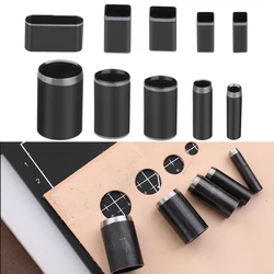 Leather Hole Puncher Leather Craft Hollow Hole Punch Metal Kit for Phone Watch Bane Holster Punching Tool 1pc