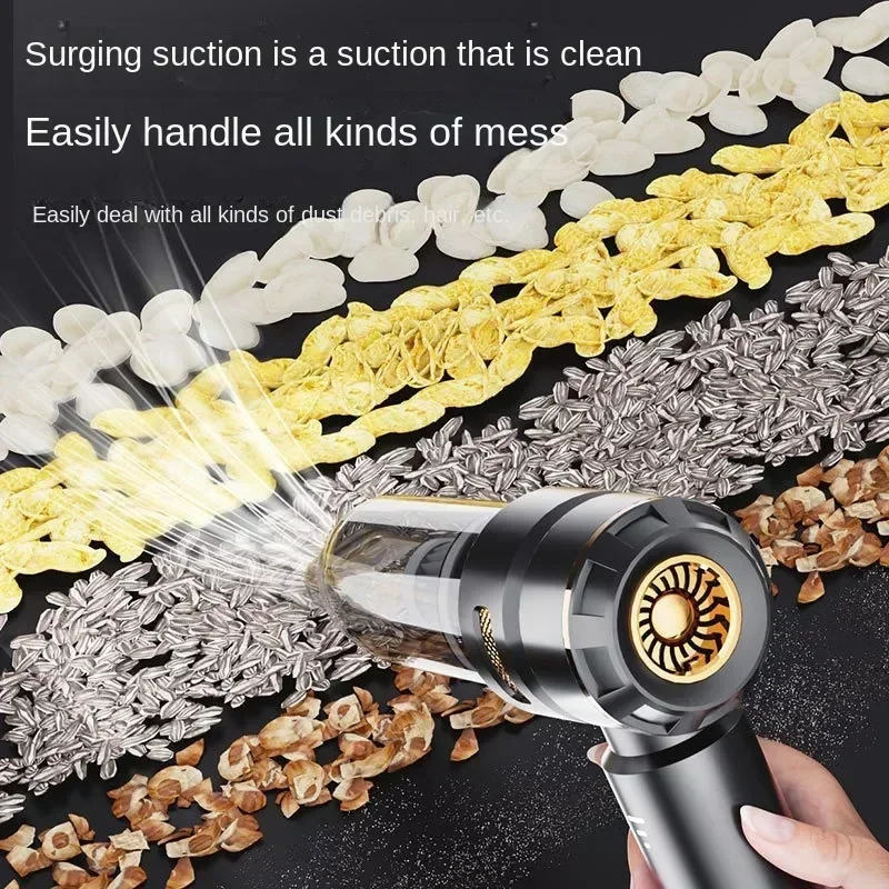 Car Vacuum Cleaner High Power Portable Handheld Wireless Brushless Motor Cleaning Machine Powerful Air Duster for Home Appliance