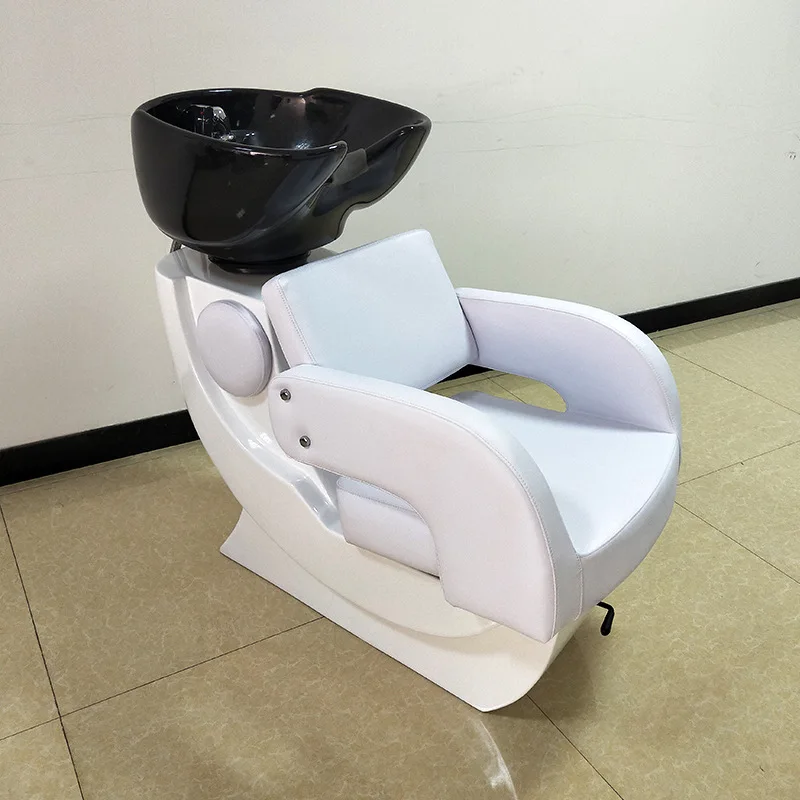 Barber shop special shampoo bed Bianshi bed hydrotherapy shampoo massage bed