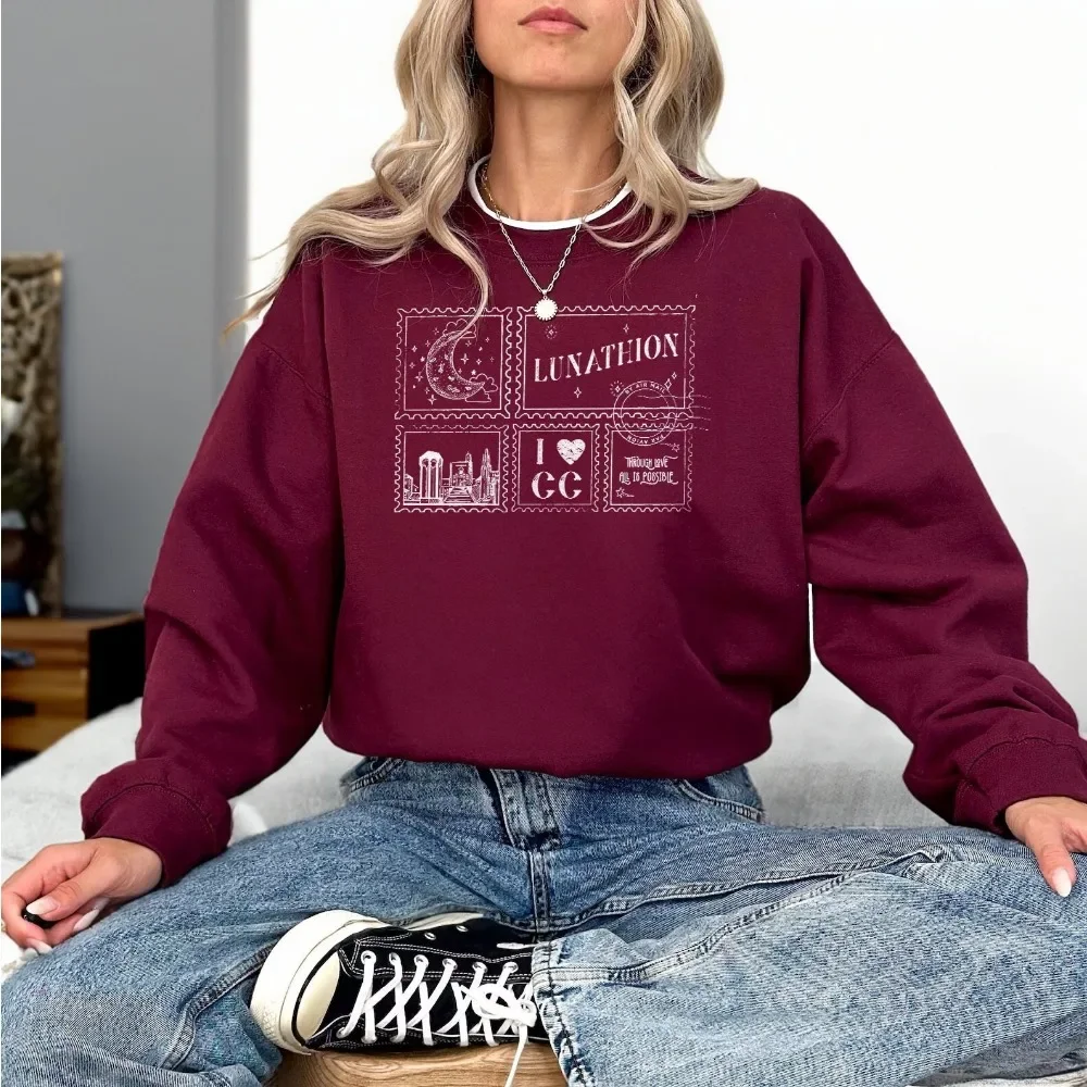 

Crescent City Sweatshirt Bryce Quinlan_yyt Sweatshirt Lunathion Shirt Pullover Casual Oversize Long Sleeve Streetwear Women