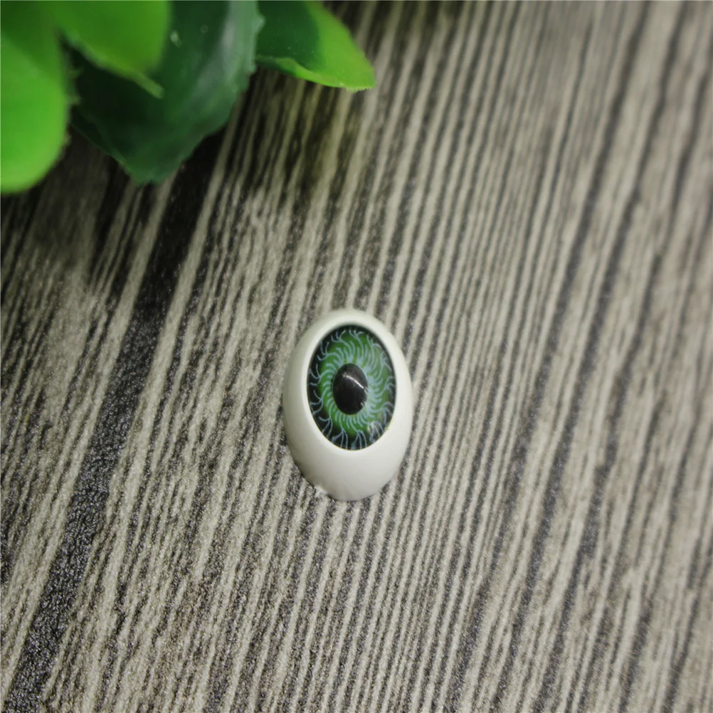 100 Pcs Eyeballs DIY Crafts Eyes Plastic Dolls EyeBall Eye Accessories - 12x12cm (Mixed Color)