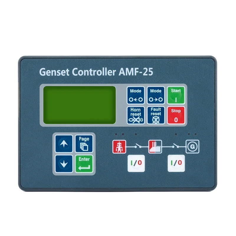 Diesel Generator Module AMF25 Auto Main Failure Board Compatible R232 AMF CAN Communication Interface Genset Controller