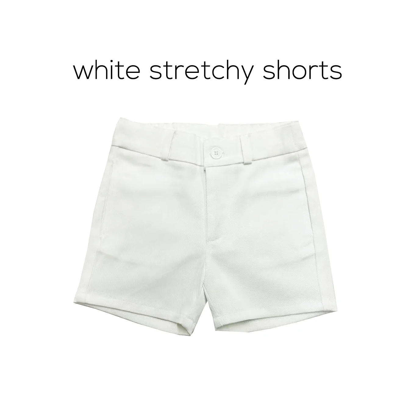 Venice Pink Collection – White Shorts