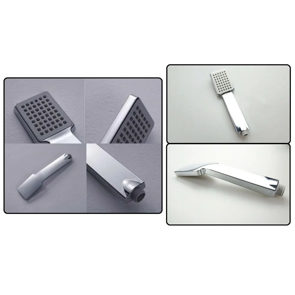 

1pc Bathroom Hand Held Shower Sprayer High Pressure Shower Head Rainfall Universal Rain Spray Nozzle Bathroom Accessories