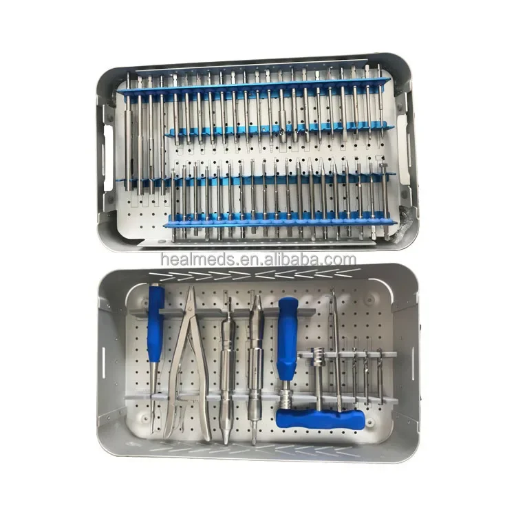 Medical Surgical Products Manufacturer Instruments Broken Screw Removal Instrument Set