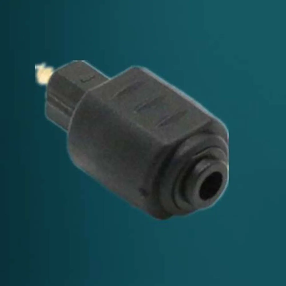 Versterker 3,5 mm jack Toslink-adapter Toslink-stekkerconverter Digitale optische kabeladapter Glasvezeladapter Audio-connector