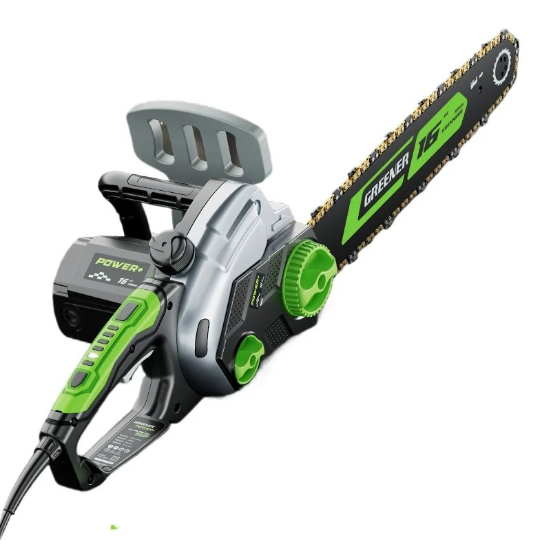 

Бензопила, лесозаготовительная пила, 220 В, бытовая 16-дюймовая ручная электрическая бензопила высокой мощности