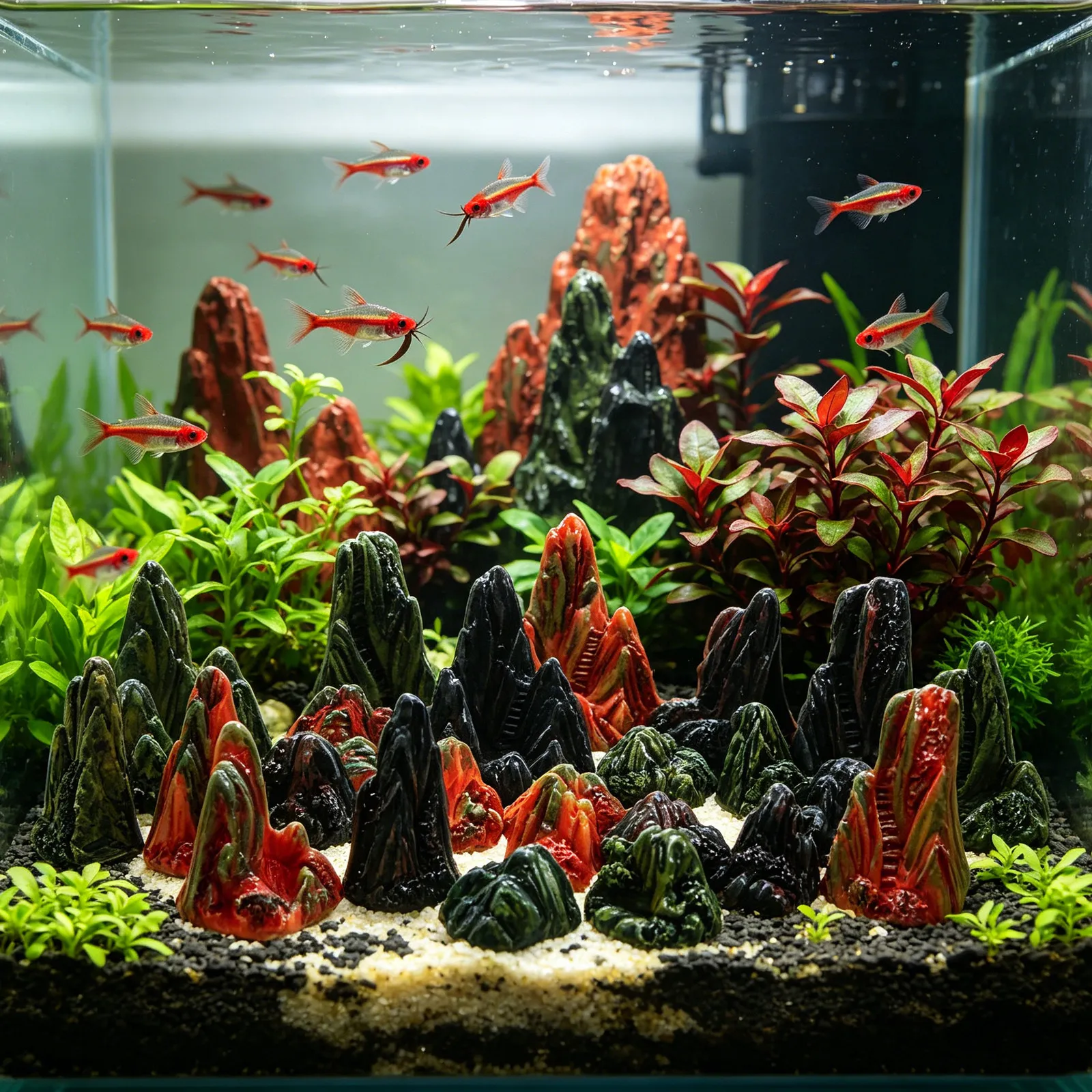 24 sztuki sztucznych kamieni d – Aquarium & Marine Museum Universiti Malaysia Sabah Kota Kinabalu Sabah Photos recenzja i cena