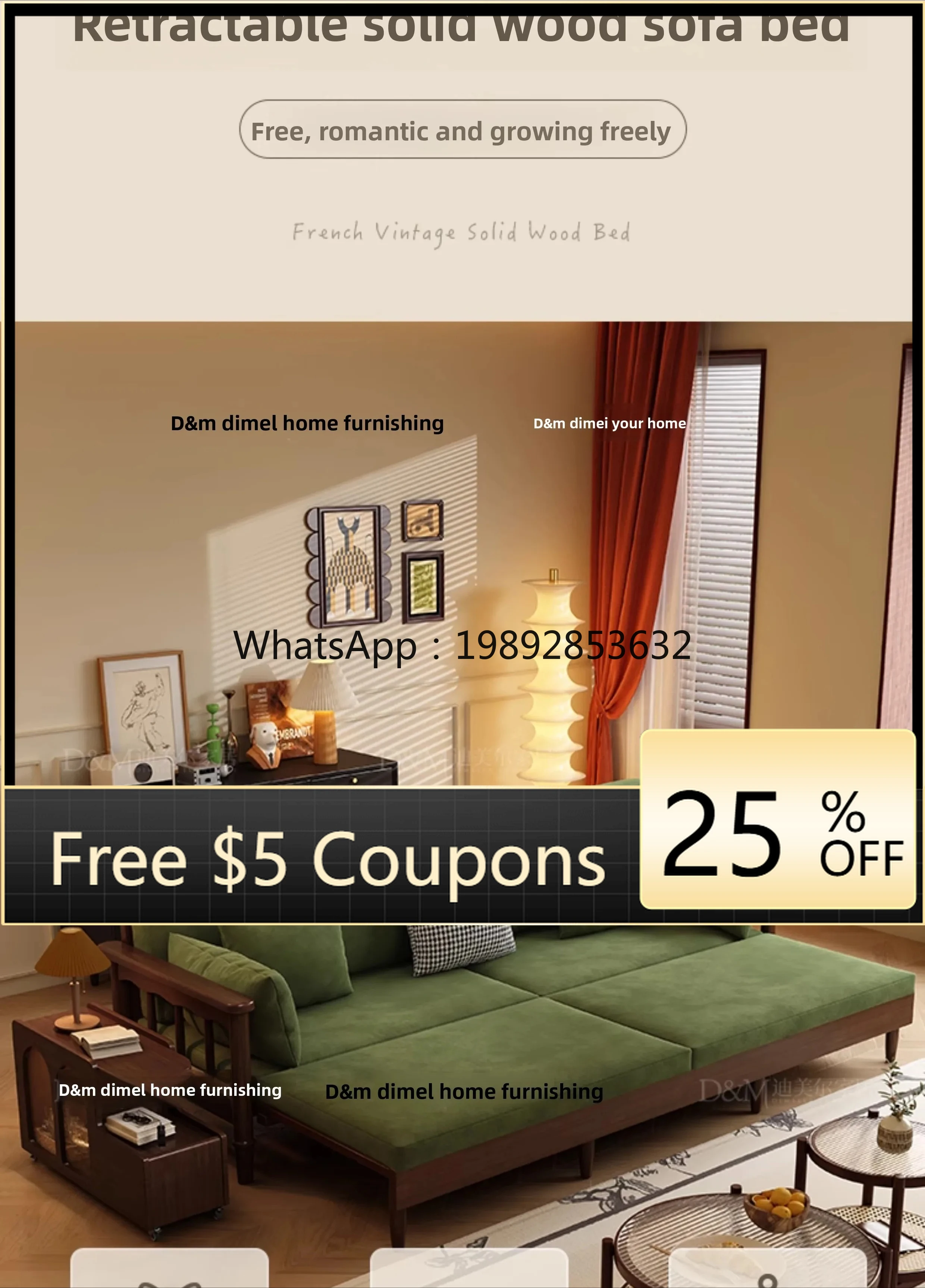 

zz Solid Wood Sofa Living Room White Ash Three-Seater Home Sofa Bed