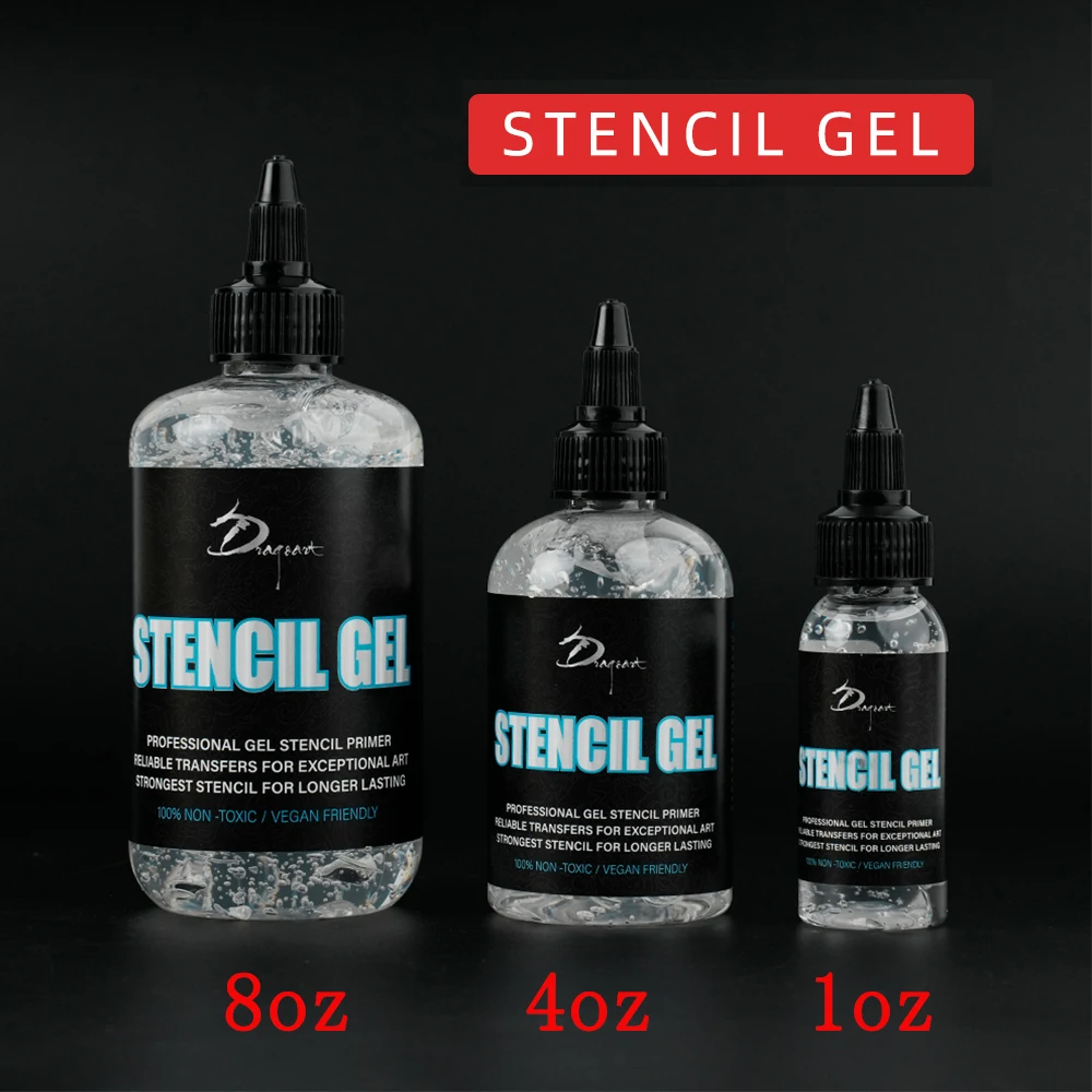 250/120/30 مللي الوشم نقل هلام ناسخة حرارية المهنية الوشم الاستنسل ماجيك الاشياء الحل كريم الوشم العرض