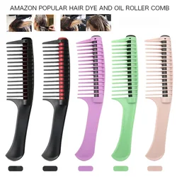 Professional Detangling Roller Comb Hair Dyeing Comb Tool Hairdressing Hair Coloring Brush Hair Dye Brush Barber Salon Comb