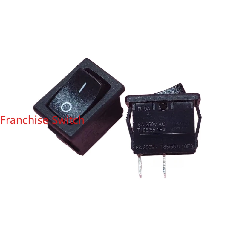 

10PCS Two feet and two gears ship type switch, rocker switch R19A 15X21