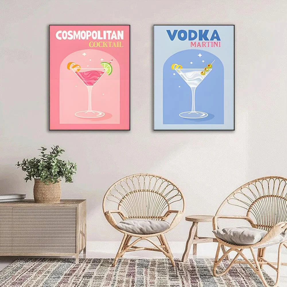 مجموعة طلاء مكونة من 6 قطع بالأرقام مع فرشاة ودهانات أكريليك ملونة حسب الأرقام مجموعات طلاء زيتي أكريليك DIY للبالغين #3