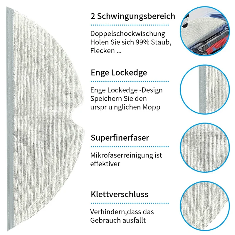 

Классический набор запасных частей для пылесоса Roborock Q8 Max+/Q8 Max/Q5 Pro+/Q5 Pro, основная боковая щетка, фильтры HEPA