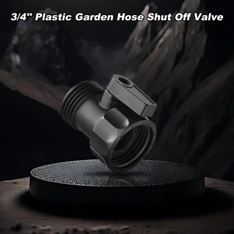 Gartenschlauch-Wasserstoppteile 12er-Pack, 3/4-Gewinde-Wasserabsperrkugelhähne 3XUF – Detail 3