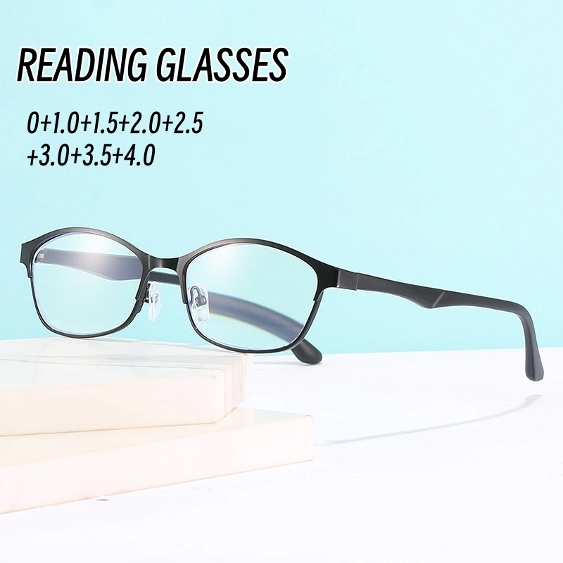 

Reading Glasses High Definition Anti Blue Light Presbyopia Glasses Fashionable Business Women's Eye Protection Glasses goggle