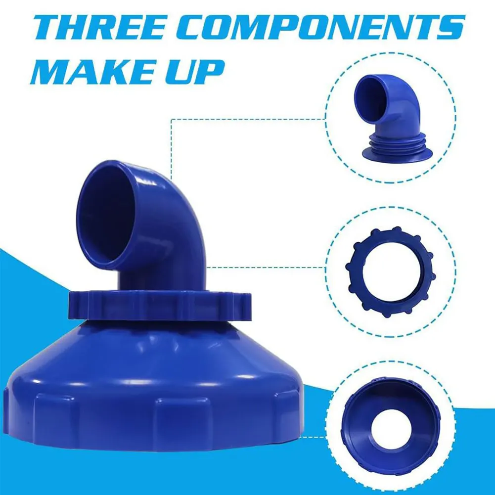 Swimming Pool Jet Nozzle Set 360° Rotatable Pool Inlet Nozzle Replacement for Intex Swimming Pool Nozzle Pool Accessories ﻿