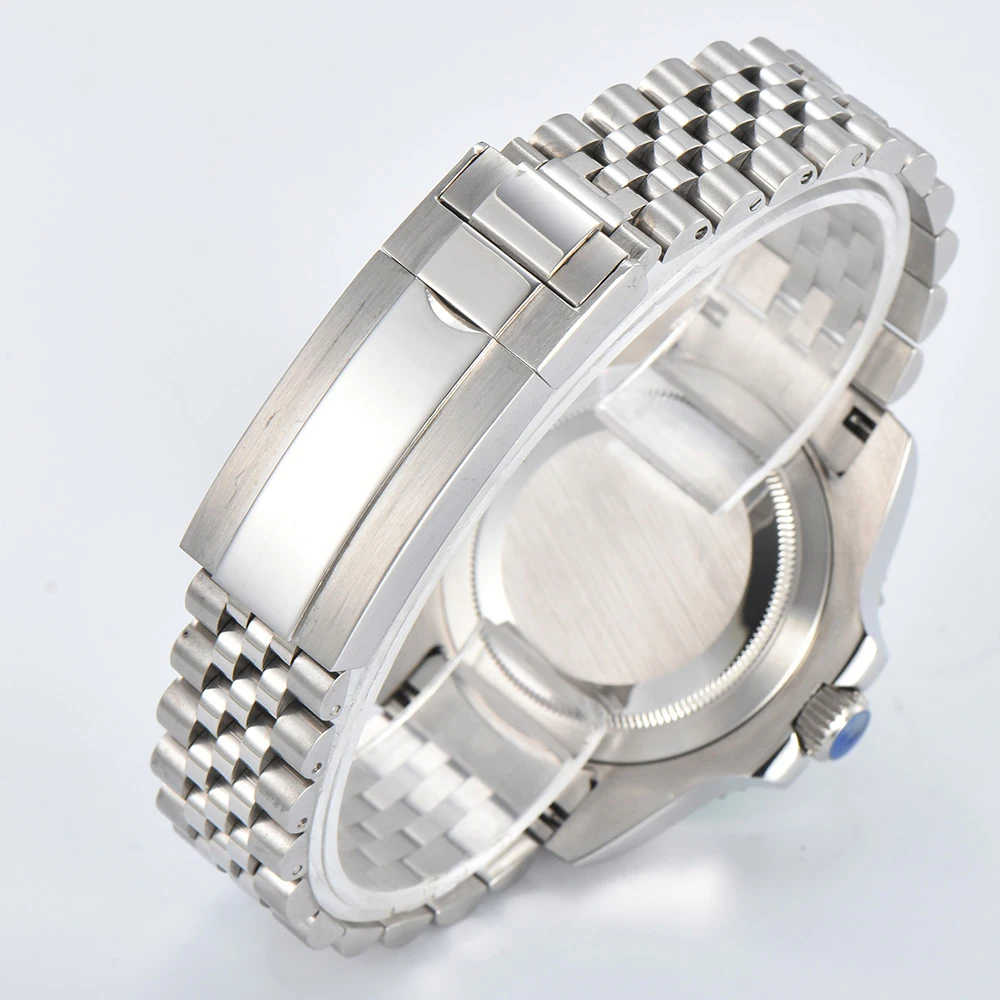 Luxury custom watch NH35 movement automatic mechanical watch sapphire glass business creativity watch stainless steel strap