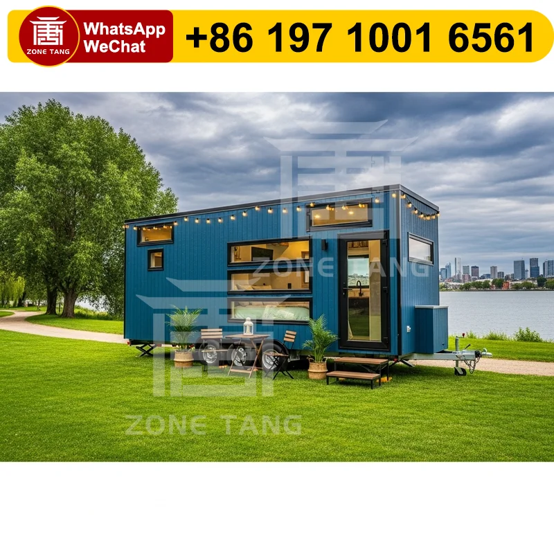 

Compact Thermal Insulation Modular Expansion Tiny House Prefab Houses Flat Pack Home Office Cost Effective Temperature Resistant
