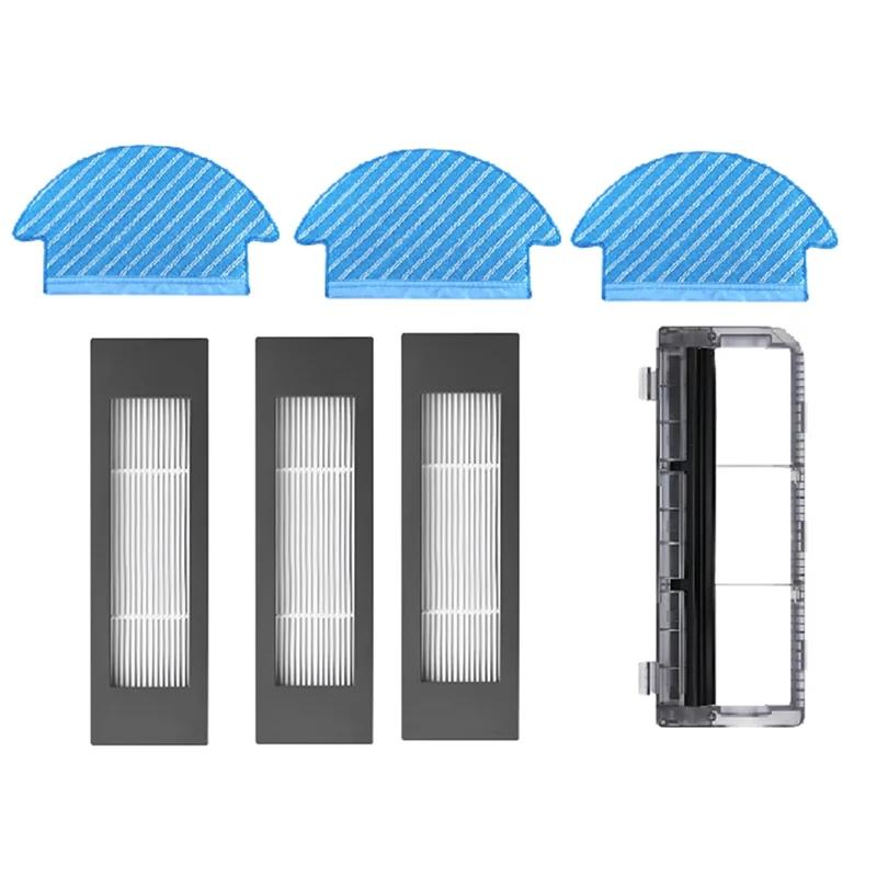 

A25I-7Pcs Replacement Spare Parts For Ecovacs DN55/33/36/56/520 Robot Vacuum