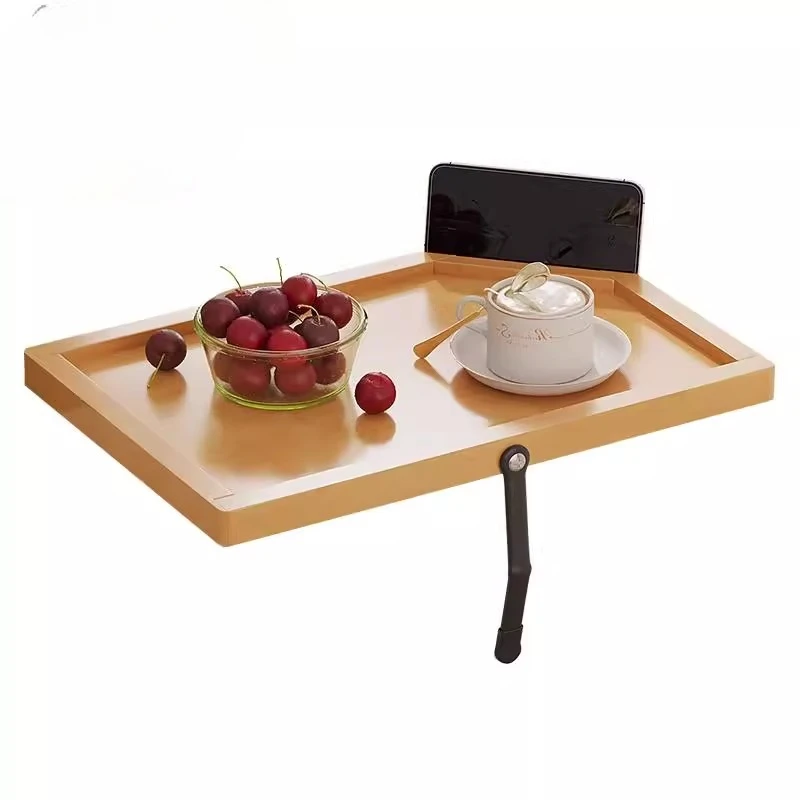 

Sofa Arm Tray Table Space Saving Coffee Table Organizer for Small Spaces Modern Couch End Table & Storage Rack