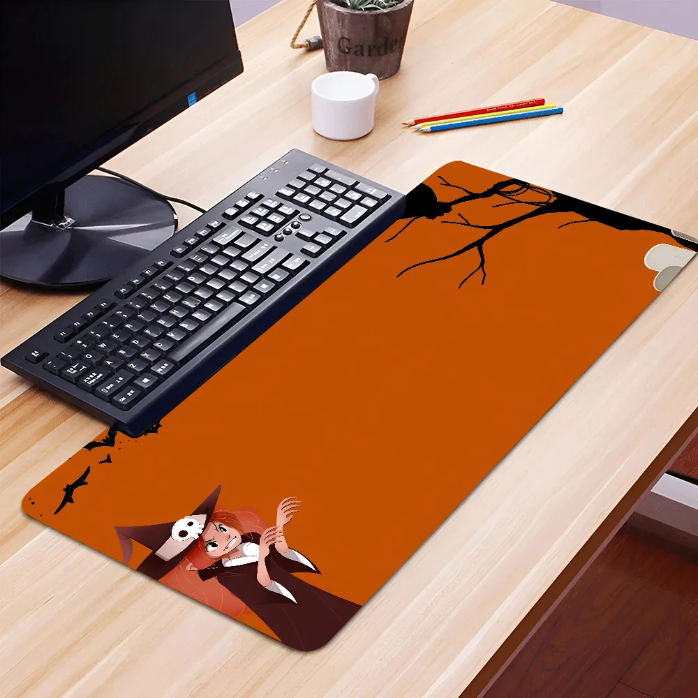 Halloween Simplicity Background Non-slip Mouse Pad Suitable For Office Computers Laptops E-sports Game Desk Mats XXL Keyboard