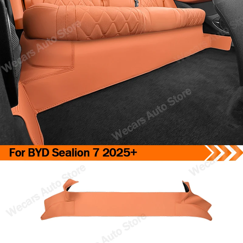 

Для BYD Sealion7 2025 + заднее сиденье под сиденьем, защита от ударов, устойчивая к царапинам кожаная защитная внутренняя отделка, автоаксессуары