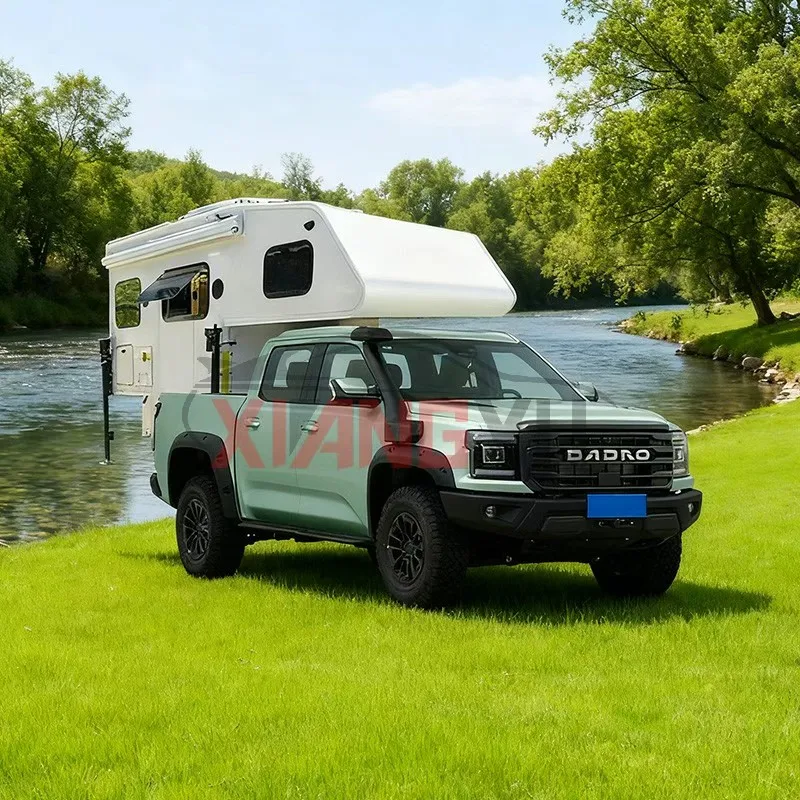 Custom Size Layout Rank High Quality Pickup Motorhome Hard Camper Slide in Tacoma Truck Camper