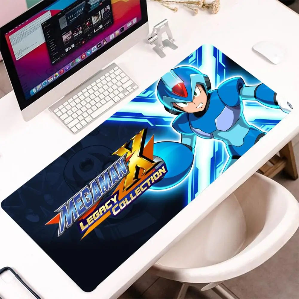 

Megaman Anime 100x50cm Mouse Pad XXL 800x400mm Mouse Pad Large Computer Laptop Non-slip Keyboard Desk Mat Mousepad