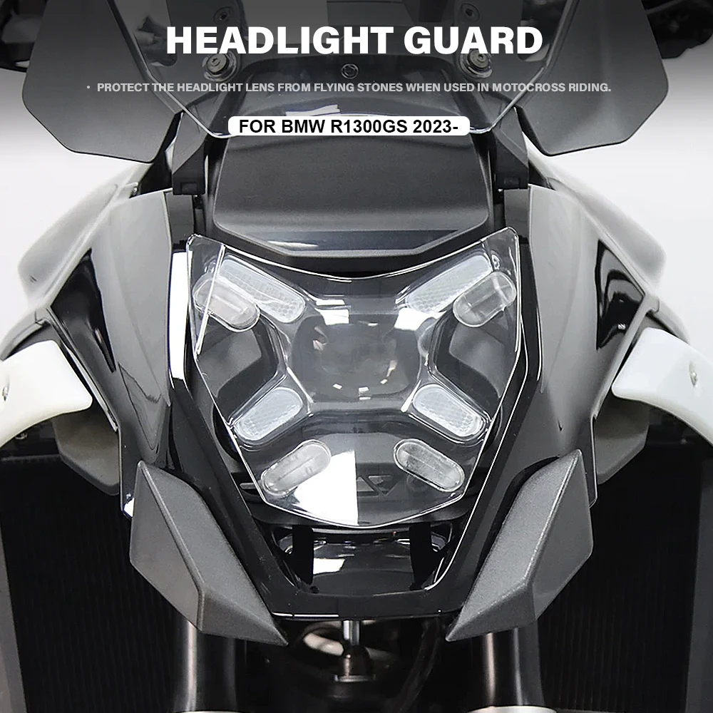 

For BMW R1300GS R 1300 GS R1300 GS GS1300 2023 2024 Motorcycle Headlight Protector Head Light Guard Cover Grille