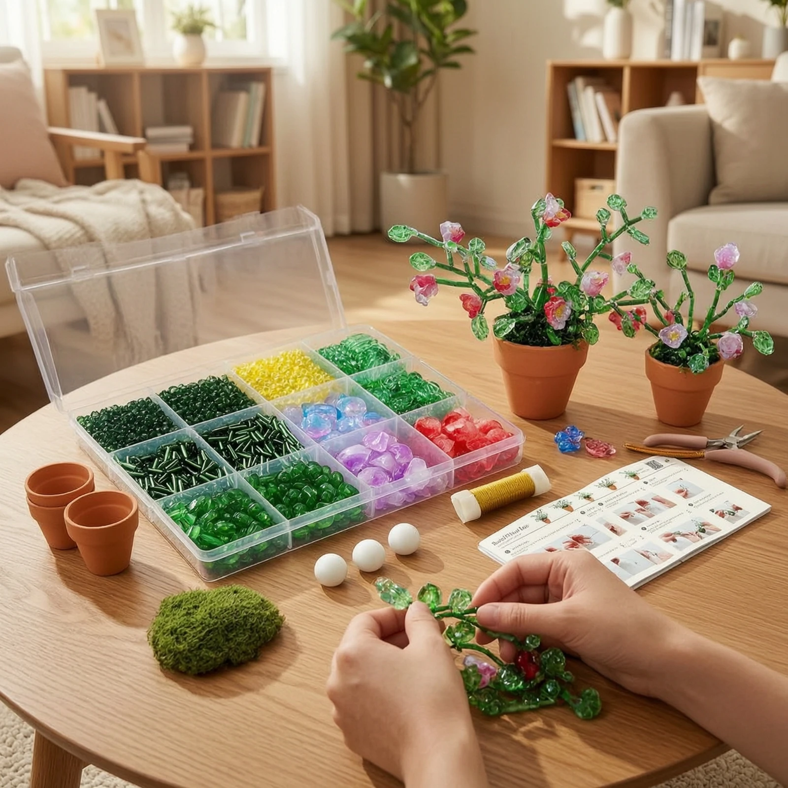 Kit de Artesanato Floral com C - Vase Decor avaliação e preço