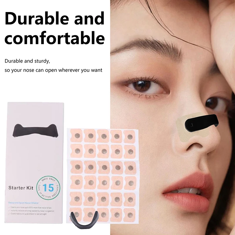 1Set Nasal Breathing Dilators Magnetic Nasal Strips Increase Air Intake Improve Sleep Quality Reduce Snoring