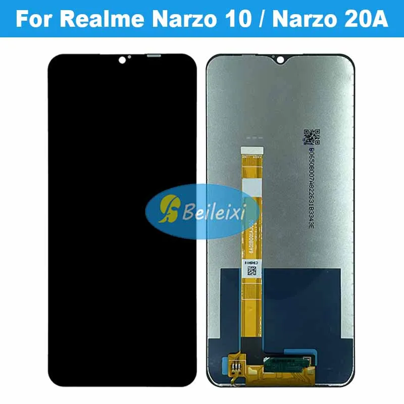 

For Realme Narzo 20A RMX2050 LCD Display Touch Screen Digitizer Assembly For Realme Narzo 10 RMX2040