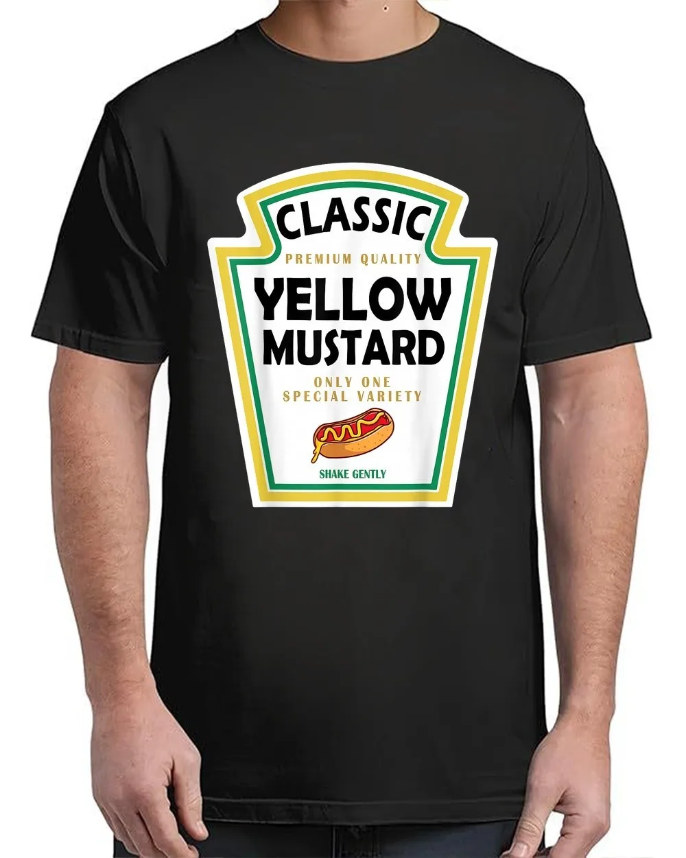 Yellow Mustard DIY Halloween Costume Matching Group Funny Adult S-4XL T-Shirt