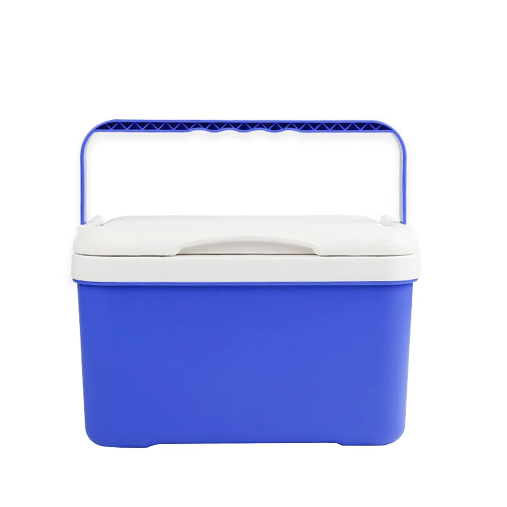 

Mini Car Refrigerator 6L Dark Grey Large Capacity Food Grade PP Toxic Free Insulation Beach Picnics Camping Vacations Outdoor