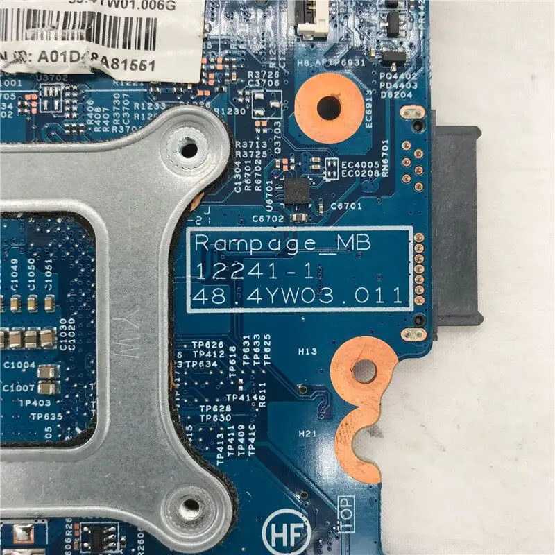 734084-601 734084-501 734084-001 para HP 440 450 470 G1 48.4YW03.011 1 Laptop Motherboard Mainboard 12241-100% Totalmente Testado Bom