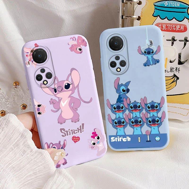 Angel Stitch Lilo Case For Honor X7 Coque X 7 Phone Cover Soft Silicone Funny Cartoon Anime Funda Shell For HonorX7 Girls Gift