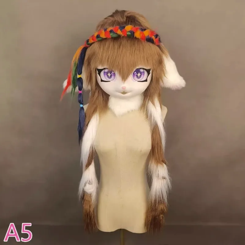 Doll Clothing Animal Head Wearable Kig Head Cover Animal Clothing Large-scale Event and Performance Clothing