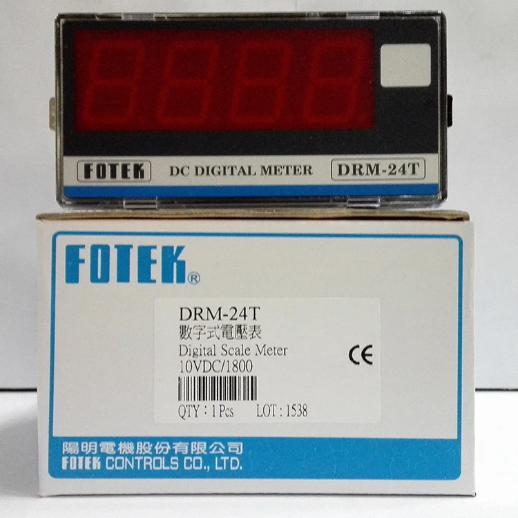 

Yangming voltmeter DRM-24T AC/DC series voltmeter, tachometer, brand new original genuine