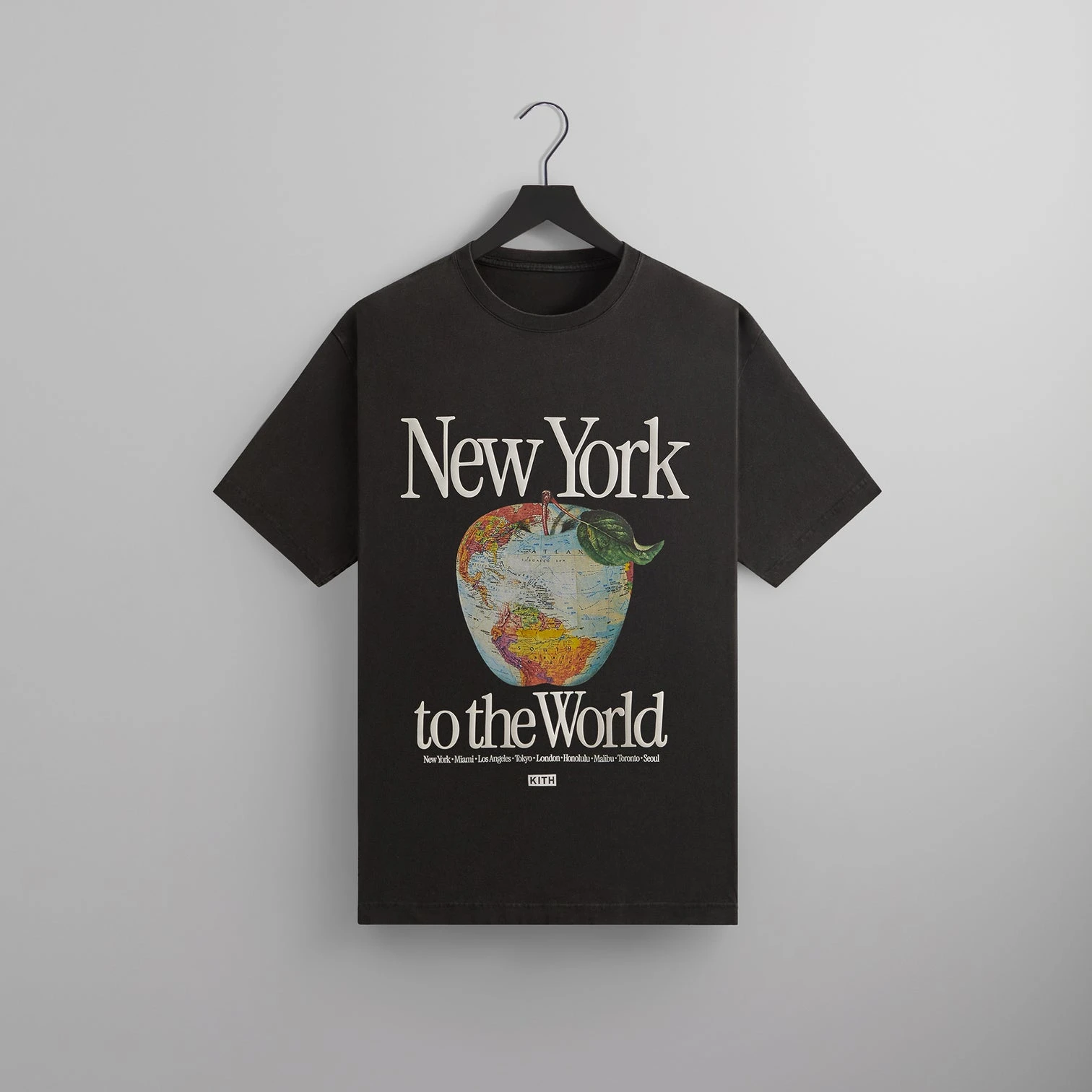 

Trendy short sleeved with letter print summer round neck cotton T-shirt casual loose and simple men women Top tee