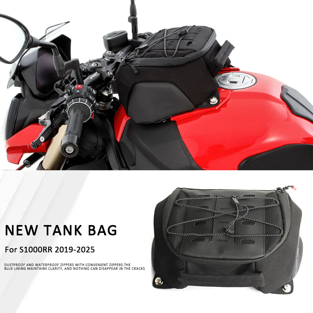 

Black Fuel Tank Bag s1000rr S 1000 RR 2019-2025 NEW Motorcycle Accessories Luggage Storage Sport Bag For BMW S1000RR S1000 RR