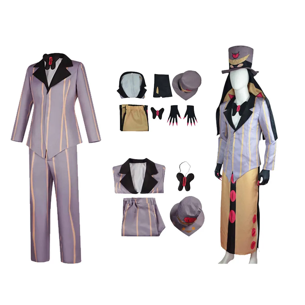 Costume de Cosplay pour Hommes Adultes, Uniforme d'Anime, Manteau, Pantalon, Chapeau, Gants, Tenues d'Halloween, ixde Carnaval, Imbibé