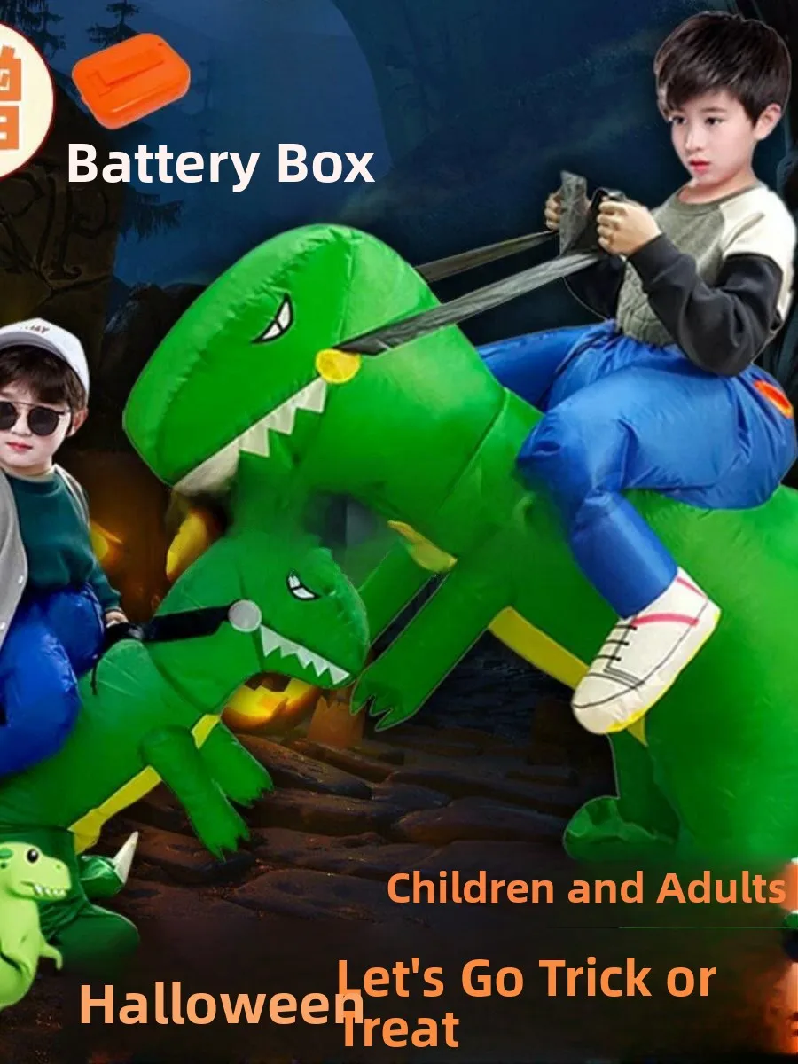 

Костюм динозавра, детский наряд для выступлений, Хэллоуин, пар, конференция, кукла для верховой езды Yulin, горячая модель S