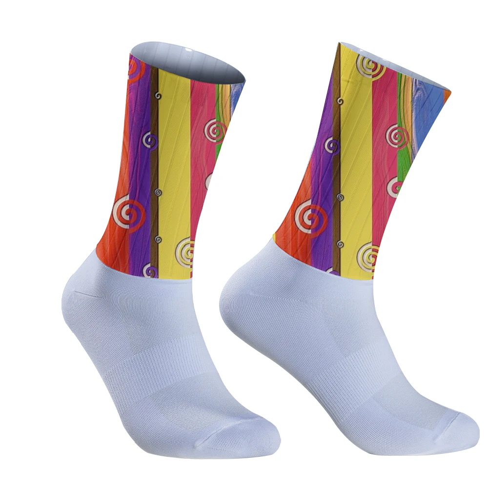 

Спрей - Окрашенные носки для велосипедистов: унисекс, антибактериальные, цветочный спрей, влажность - эвакуация, сохраняет здоровье ног.