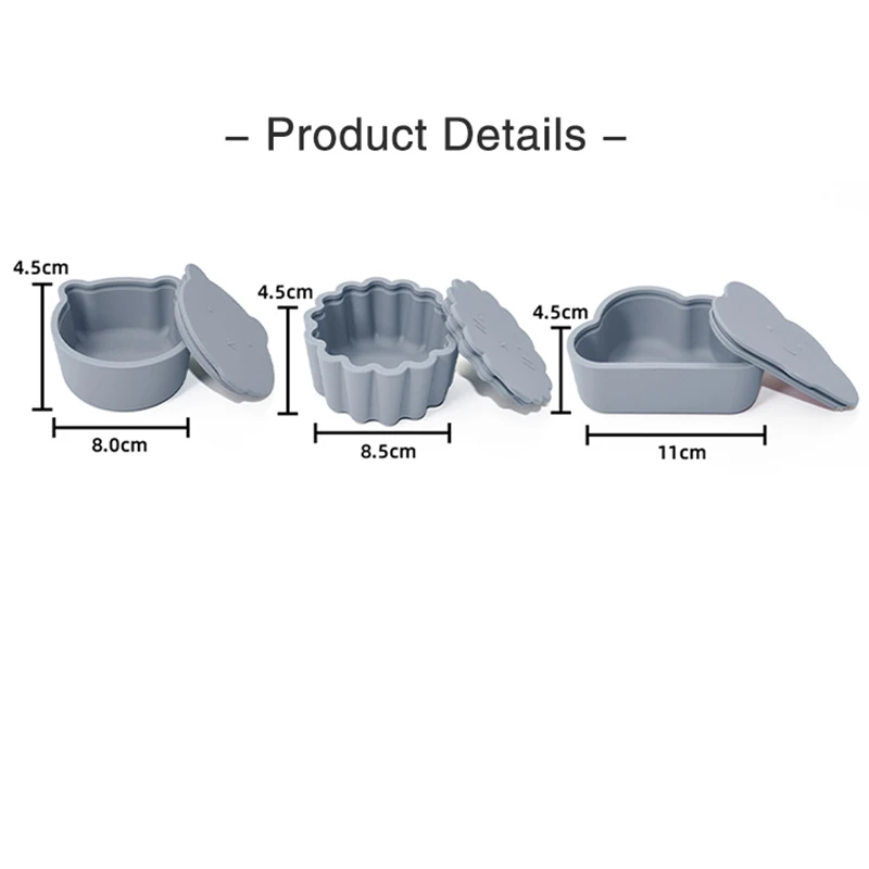 Контейнер для детских закусок, милый облачный дизайн, контейнер для еды для малышей, контейнер для хранения грудного молока для детей, посуда для