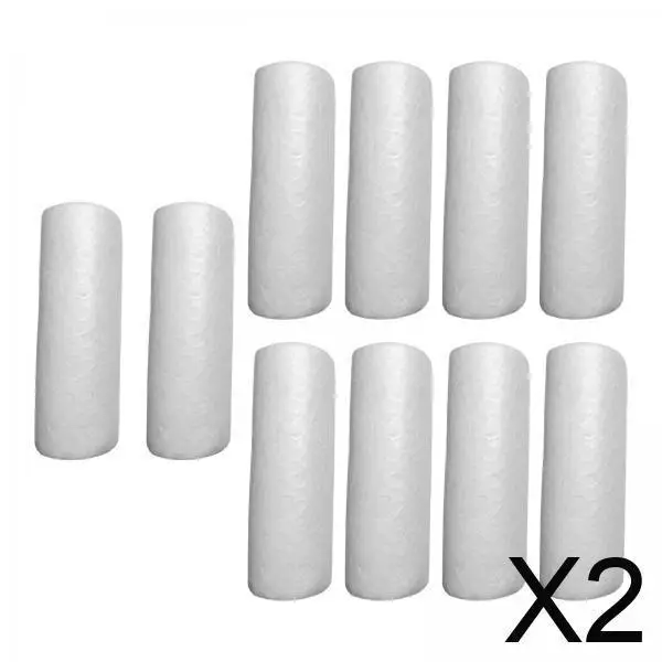 

High Density Craft Foam Balls Cylinder Art Foam Circle DIY Home Decorations for Party Flower School Projects